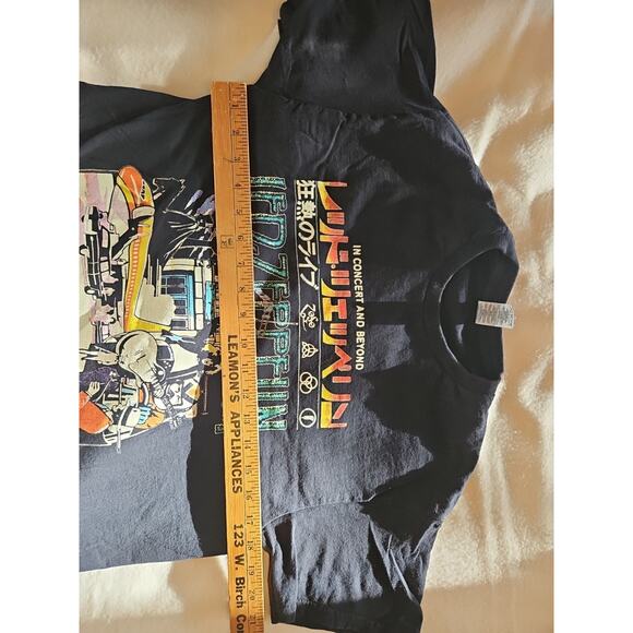 Led Zeppelin T Shirt In Concert And Beyond Japan Tour Size Medium - Picture 3 of 5